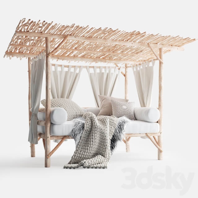 Serengeti daybed Other 3D Models