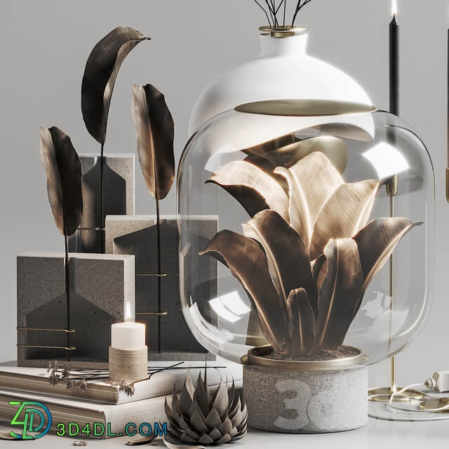 Decoration Set 005 Nebl Ghost Collection Spring Vase Lamp