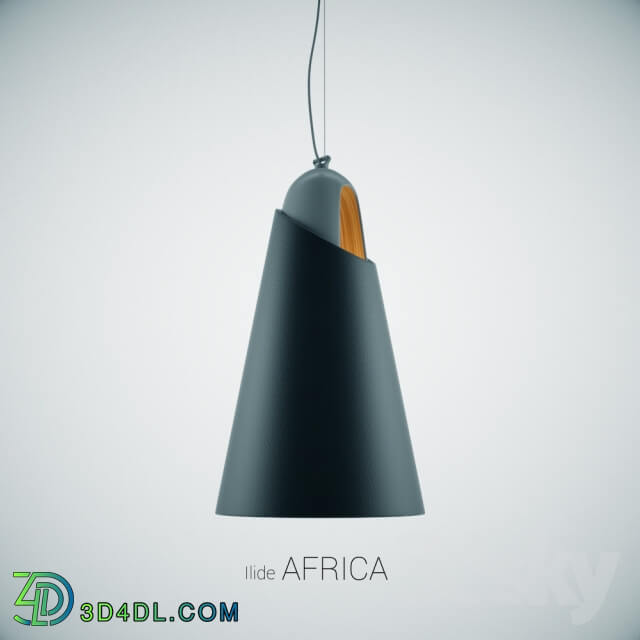 Hanging lamp Ilide AFRICA Pendant light 3D Models