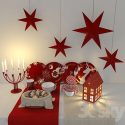 Decorative Christmas set 