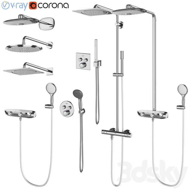 Faucet Shower systems GROHE set 96