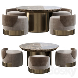 Table Chair Gabriel Opera Contemporary Occasional and Gelly Henge 