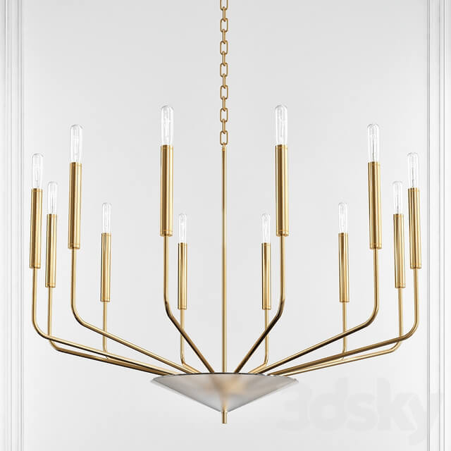 Chandelier Gideon 14 Light Candle Style Classic