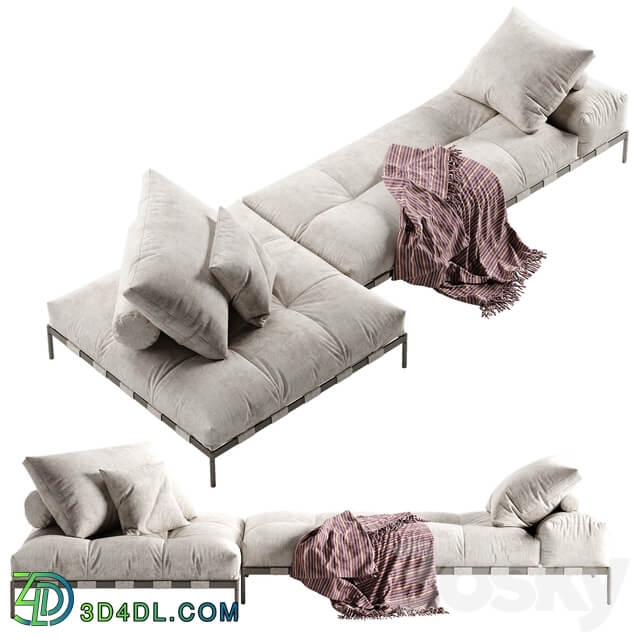 Saba Italia Pixel Light sofa set 4