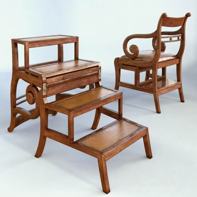 Metamorphic Library Chair