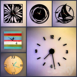 Other decorative objects Wall clock the collection number 7  