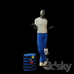 maneken m 002 Clothes 3D Models 