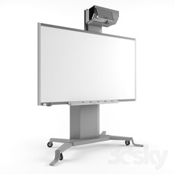 Smart Board 685ix PC other electronics 3D Models 