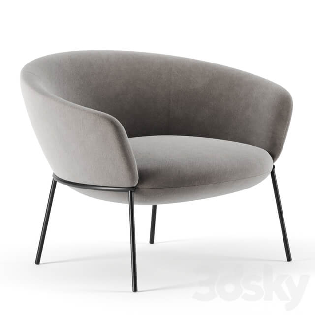 Swale armchair by La Cividina