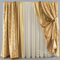 curtains with a veil 