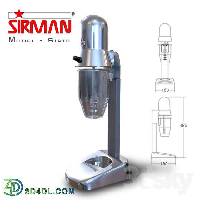 Mixer for milkshakes Sirman SIRIO