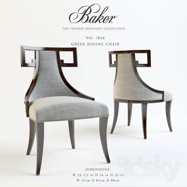 Baker Greek Dining Chair No. 7849