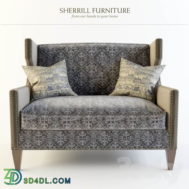 Sherrill Furniture Settee 4021