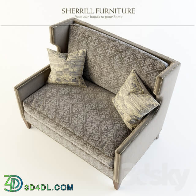 Sherrill Furniture Settee 4021