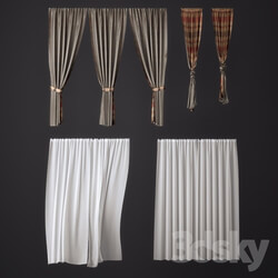 A set of curtains 1 