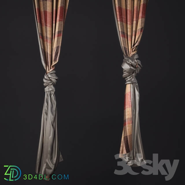 A set of curtains 1