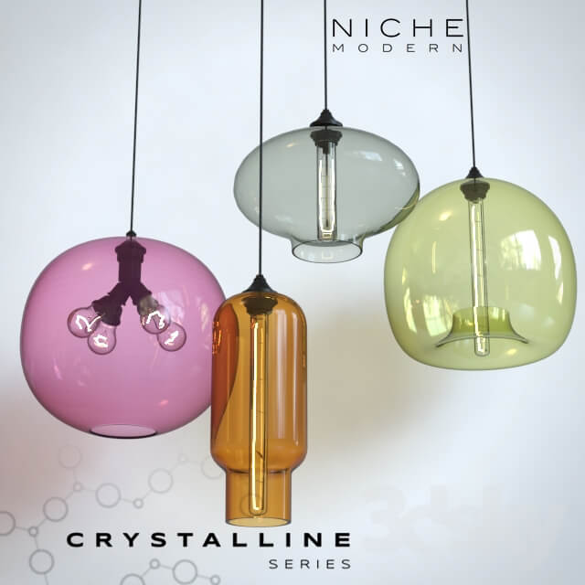 Pendant lights Niche Crystalline 4