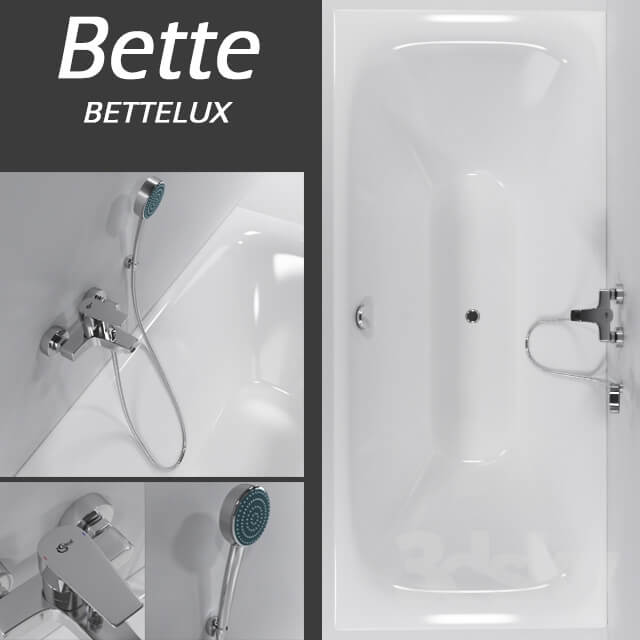 Bath Bette BETTELUX mixer IDEAL STANDARD Ceraplan III