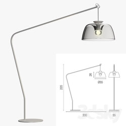 Calligaris arpege floor lamp 