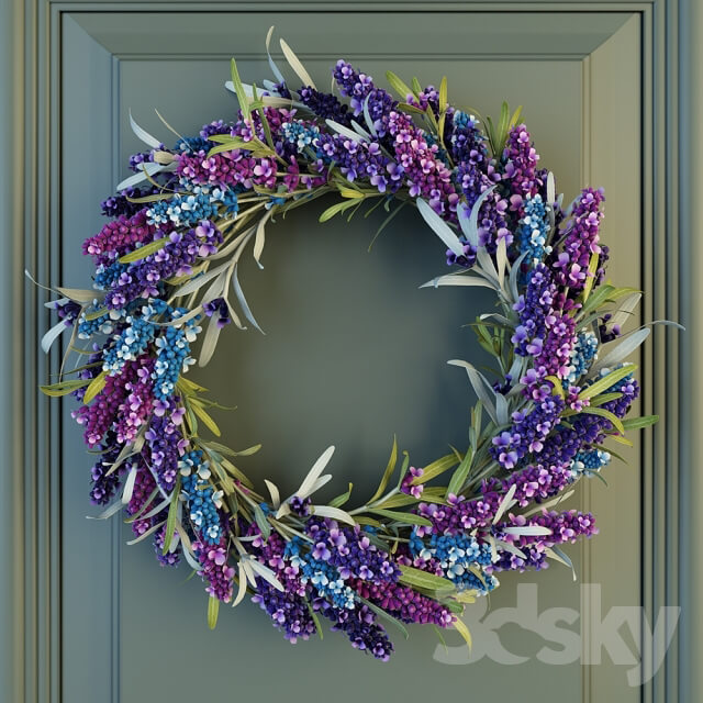 Plant Lavender Wreath