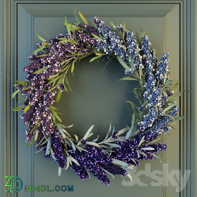 Plant Lavender Wreath