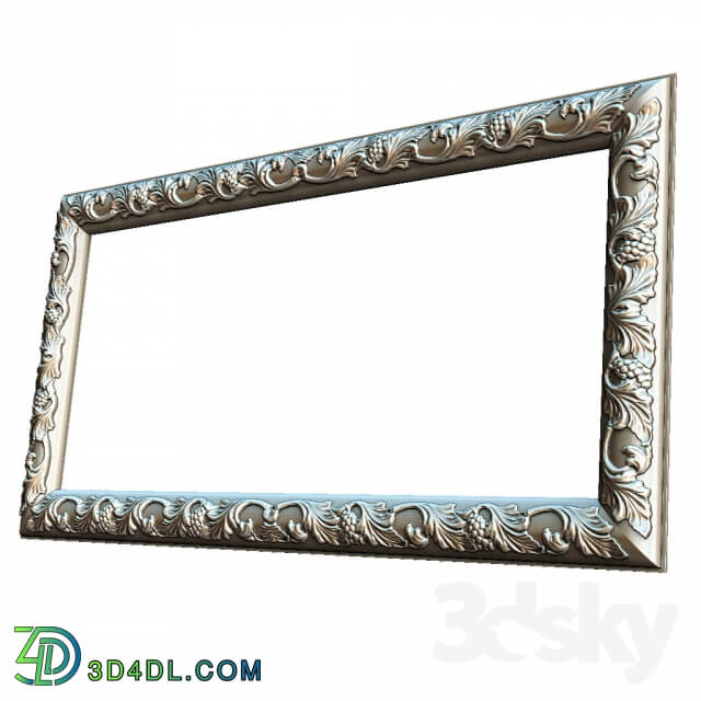Frame with leaves