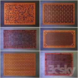 Other decorative objects Decorative screens a lattice collection 1  