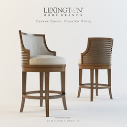 Lexington Cabana Swivel Counter Stool 