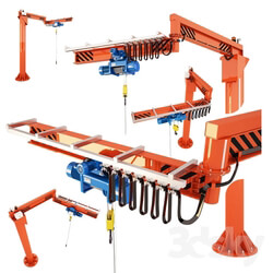 Console Dual Cantilever Crane 