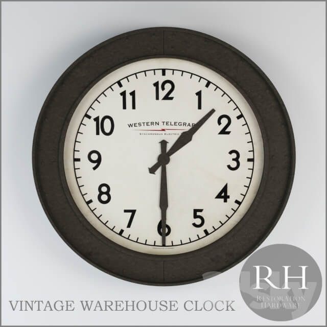 Other decorative objects NEW VINTAGE WAREHOUSE CLOCK