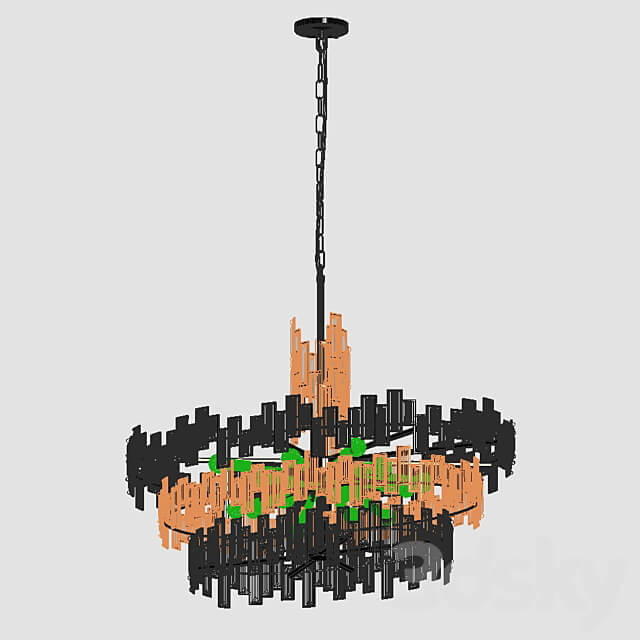 121010820 Chandelier MW Light Monarch Pendant light 3D Models 3DSKY