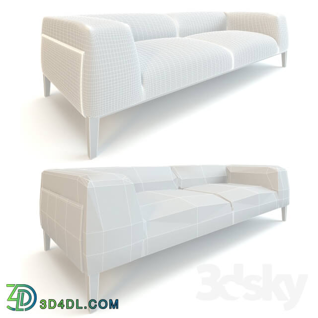 Cloth sofa Metropolitan 868 from Poliform