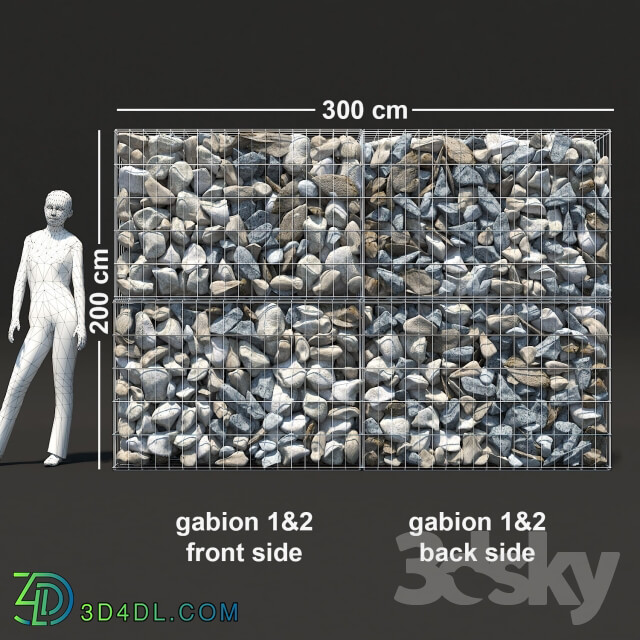 Other architectural elements Gabion Classic Stone