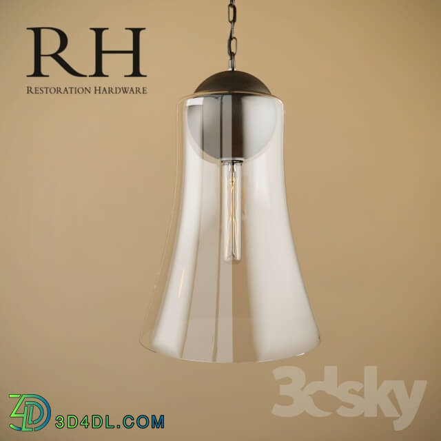 COLLINS PENDANT amp GLASS BANQUE PENDANT Pendant light 3D Models