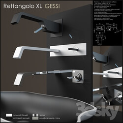 Gessi Rettangolo XL wall 