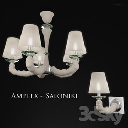 Amplex Saloniki Pendant light 3D Models 