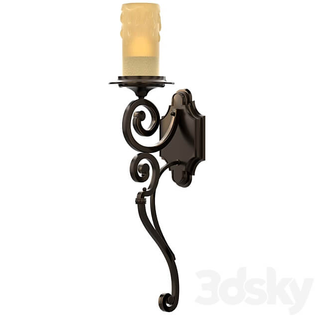 382021201 Wall lamp CHIARO Ivanhoe 3D Models 3DSKY