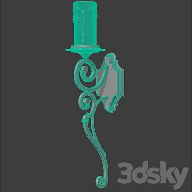 382021201 Wall lamp CHIARO Ivanhoe 3D Models 3DSKY