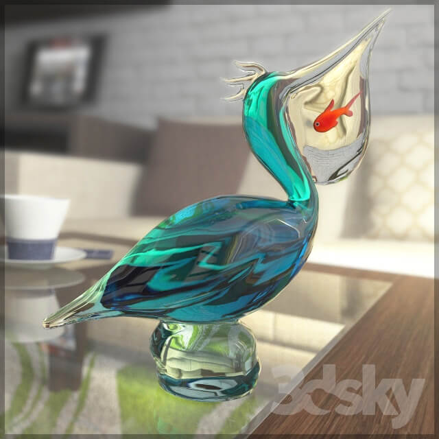 Other decorative objects Figurine pelican