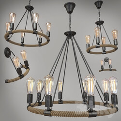 Round type pendant lamp 