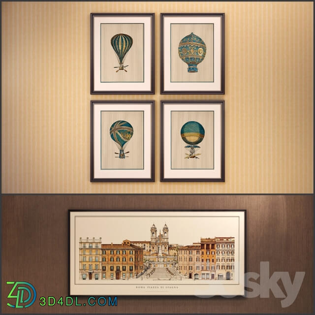 The picture in the frame 12 Pieces Collection 14 Architecture