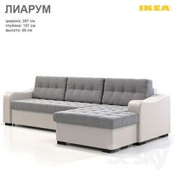 Corner sofa bed IKEA LIARUM 