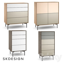 Chest of drawers Borge Sideboard Chest of drawer 3D Models 3DSKY 