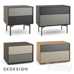 Bedside table Borge Sideboard Chest of drawer 3D Models 3DSKY 