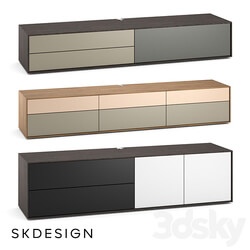 TV stand Borge Sideboard Chest of drawer 3D Models 3DSKY 