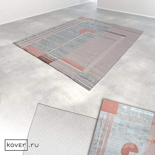 Art Deco Carpets Art de Vivre Kover.ru Set1 3D Models 3DSKY