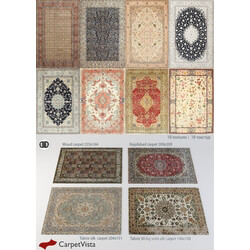 Carpet Vista 5 piece Persian rugs 
