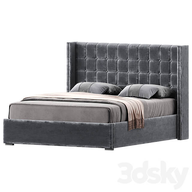 Vivien bed Bed 3D Models 3DSKY