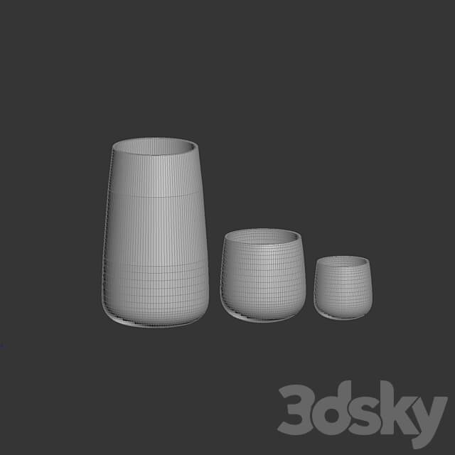 CONCRETIKA CONE surface OM collection 3D Models 3DSKY