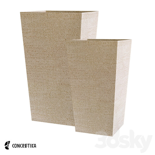 CONCRETIKA CONIC surface OM collection 3D Models 3DSKY